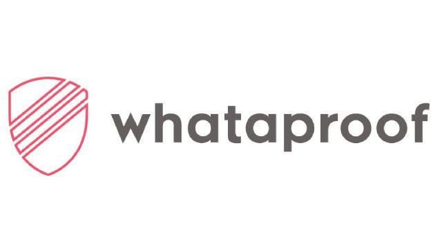 whataproof banner