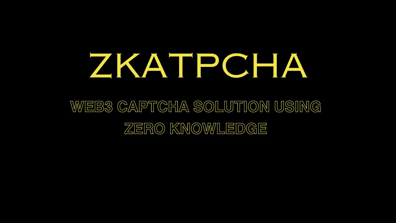 ZKaptcha banner