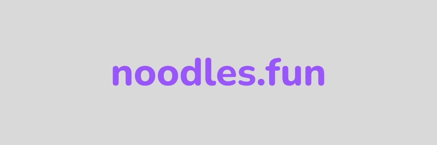 Noodles.fun banner