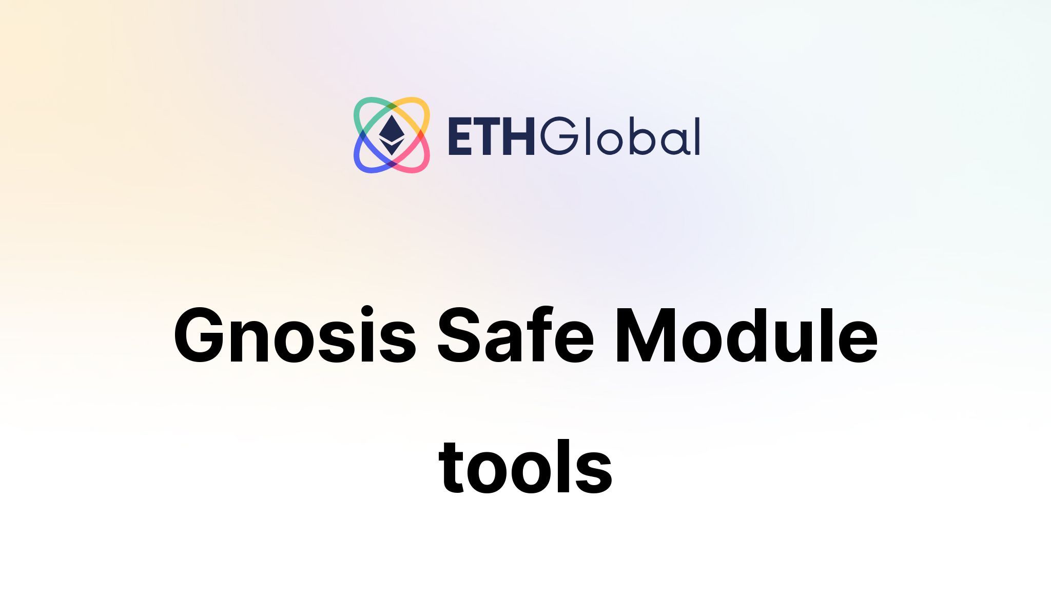 Gnosis Safe Module tools banner