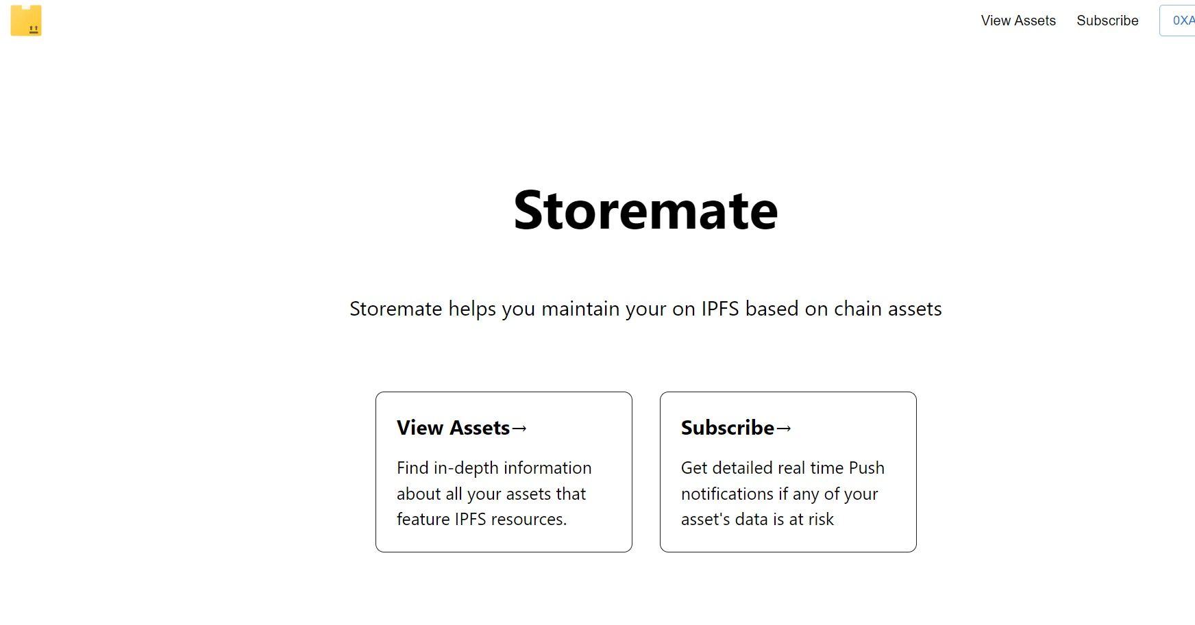 Storemate banner