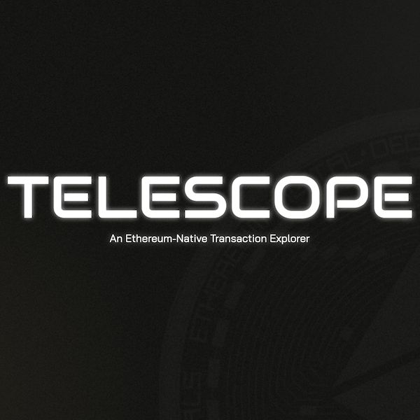 Telescope banner