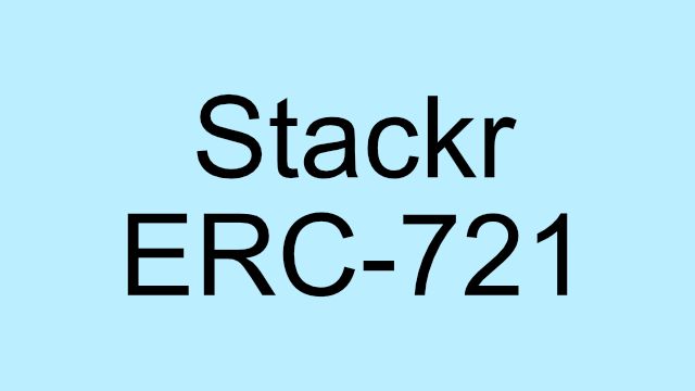 Stackr ERC721 banner