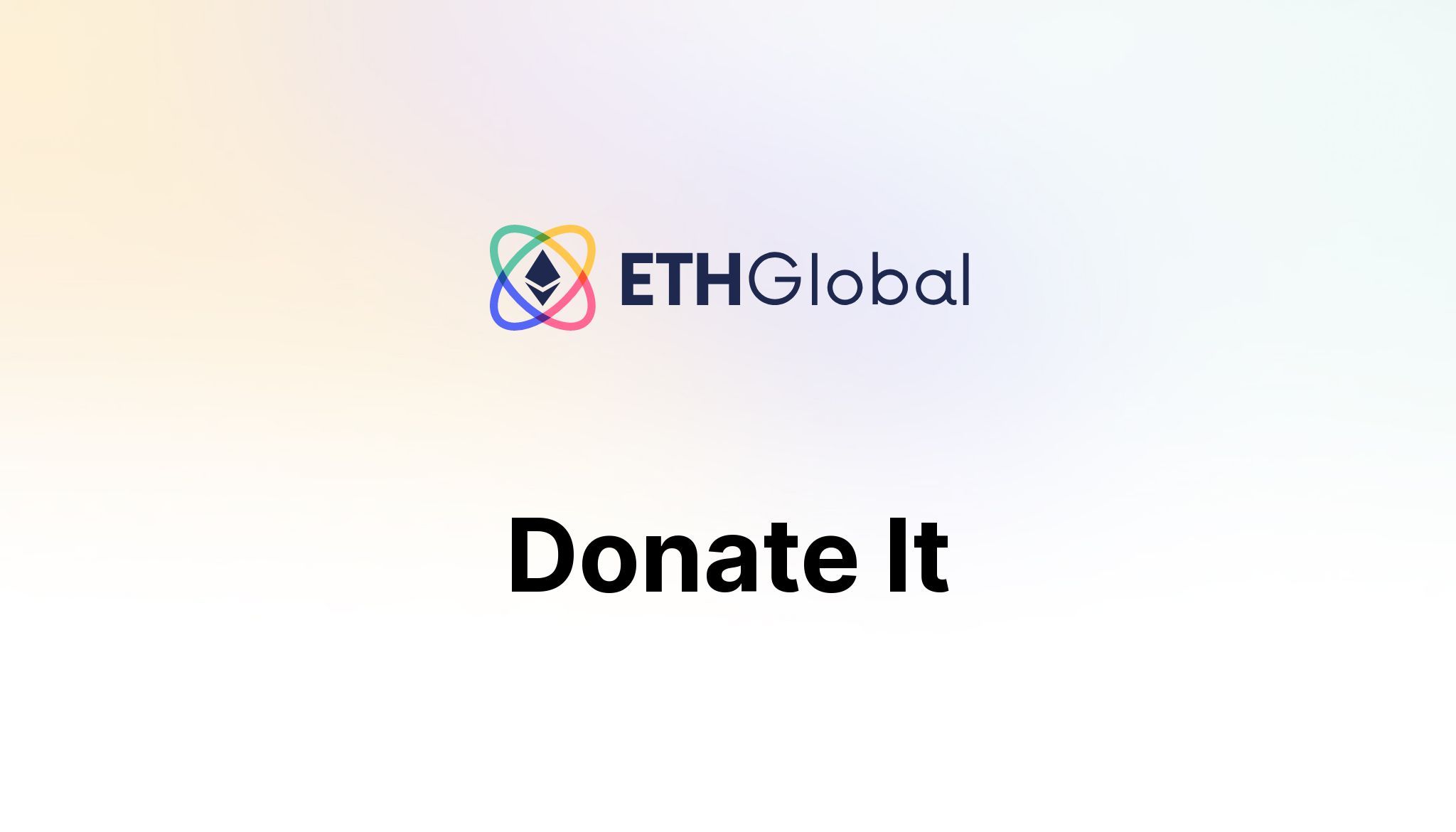 Donate It banner