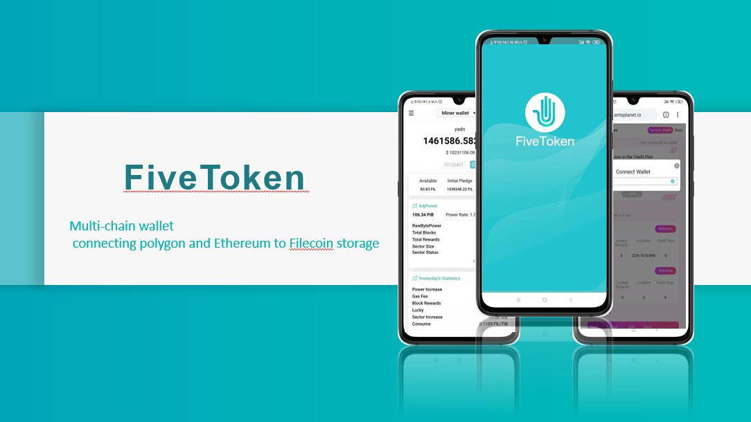 FiveToken with Polygon banner