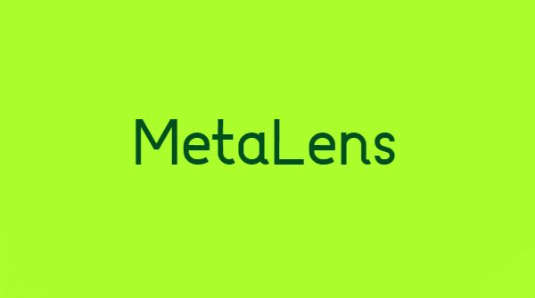 MetaLens banner