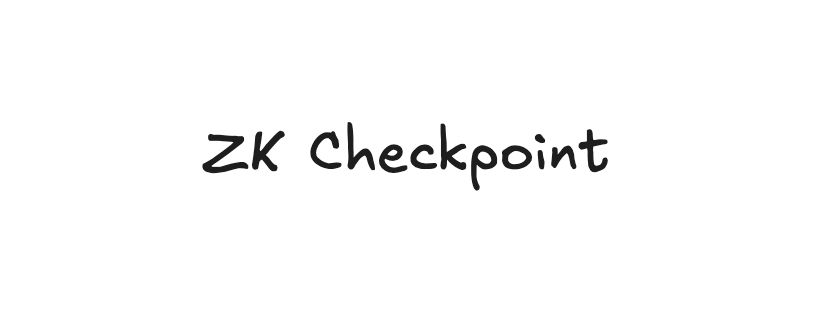 zk-checkpoint banner