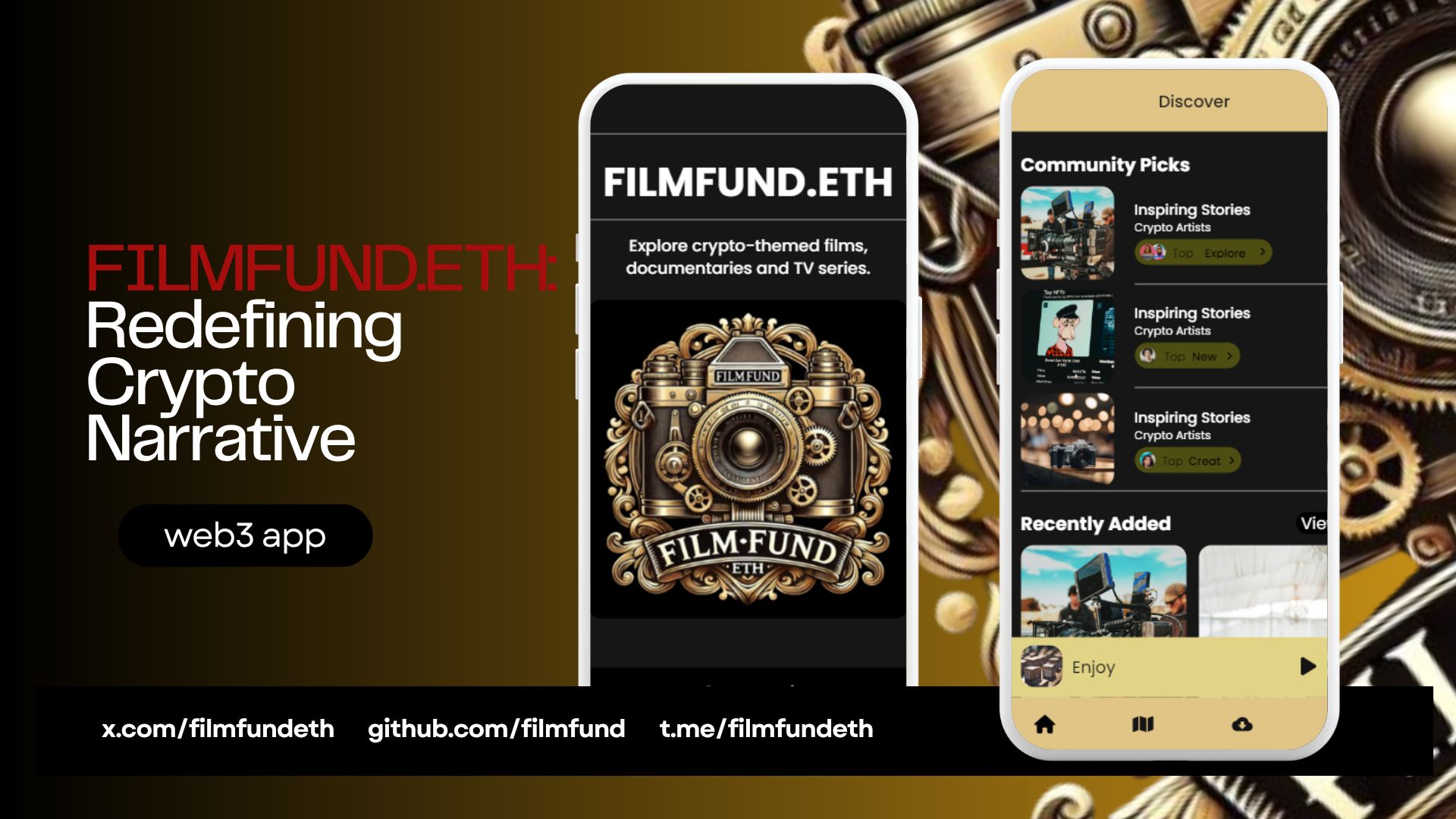 FILMFUND WORLDCOIN banner