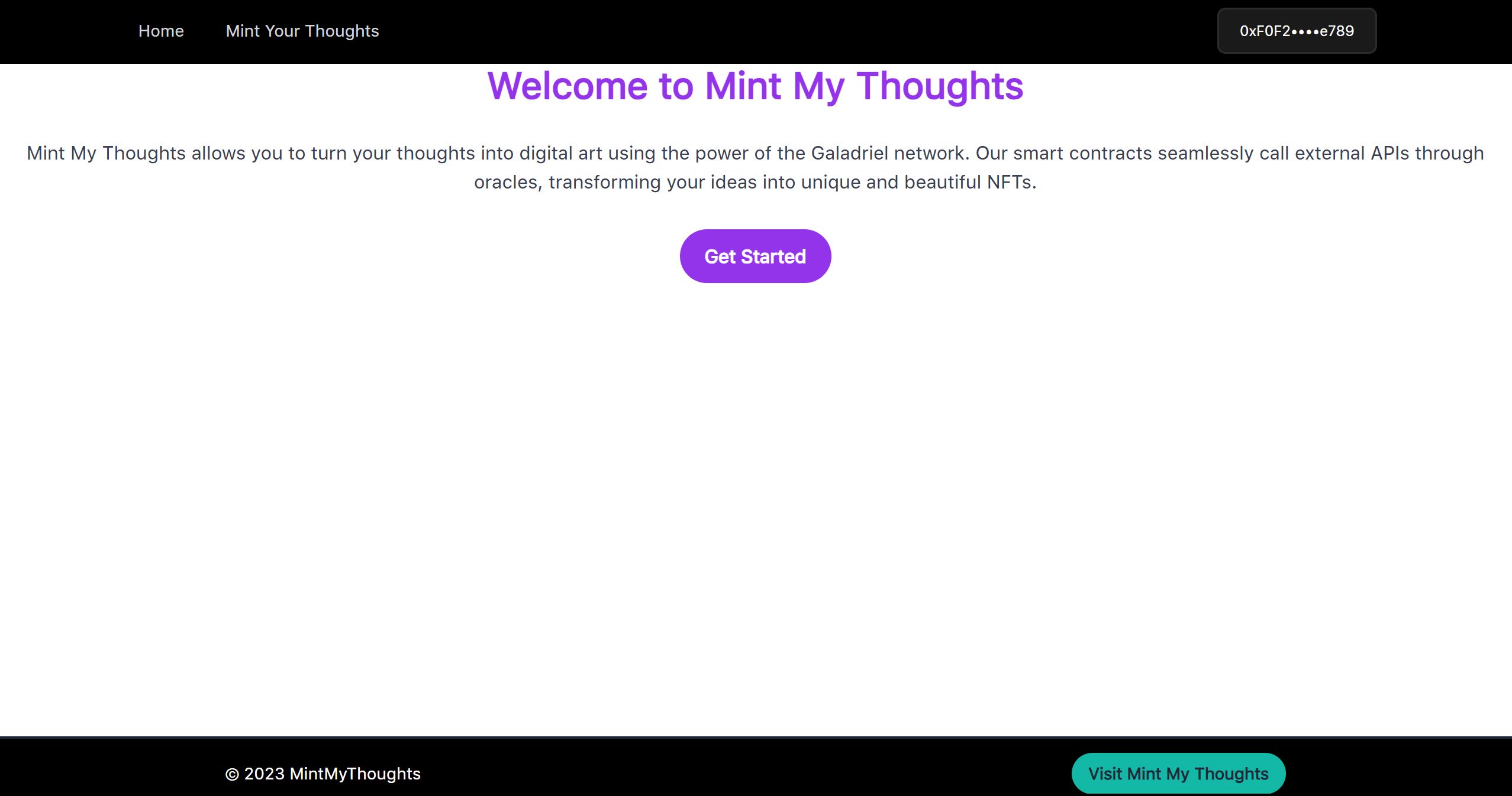 MintMyThoughts banner