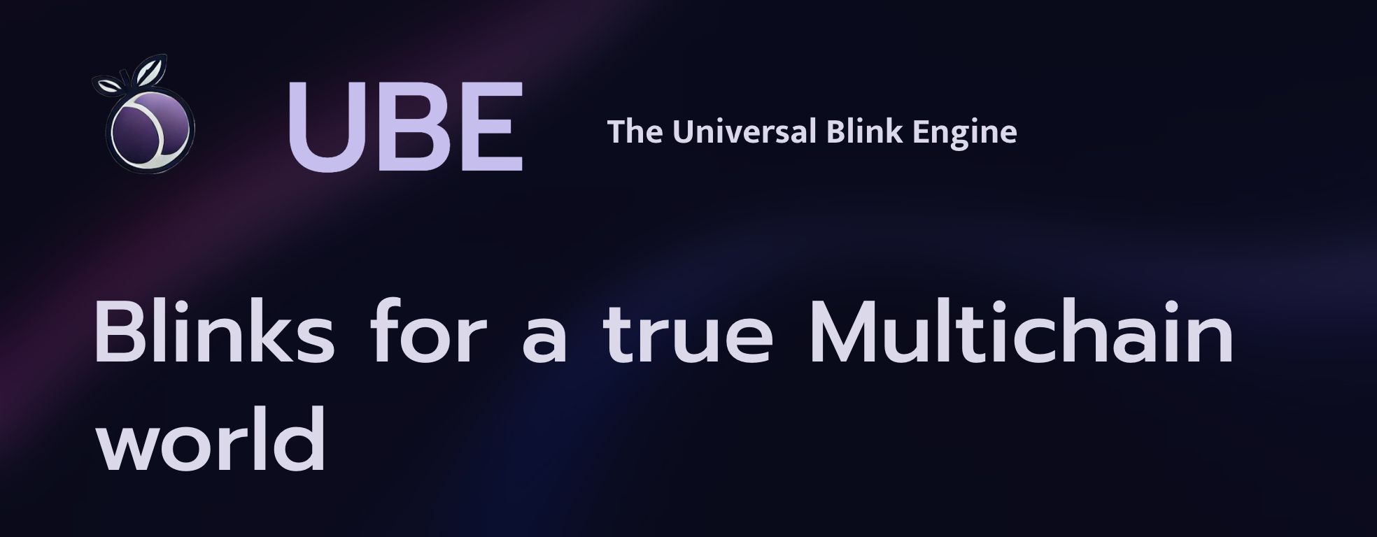 U.B.E banner