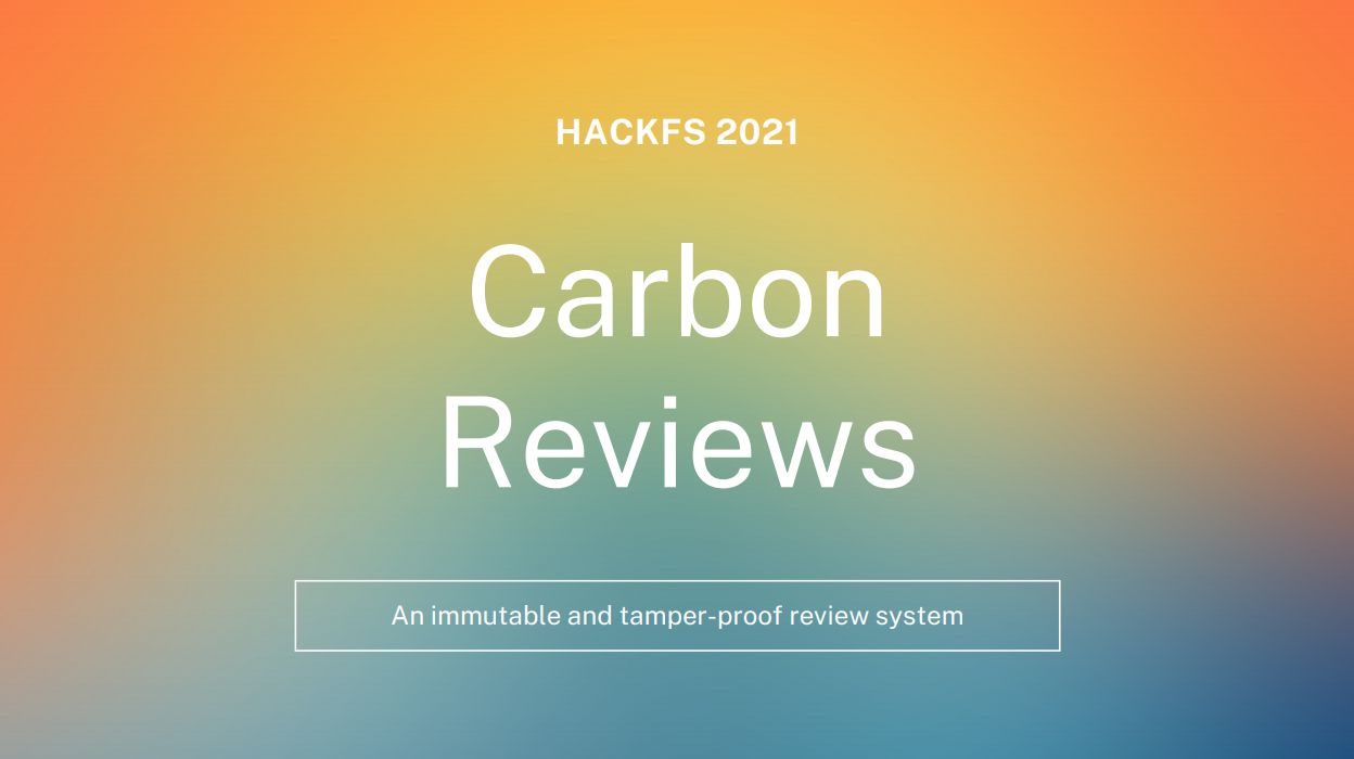 CarbonReviews banner