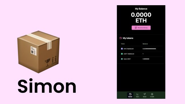 Simon Wallet banner