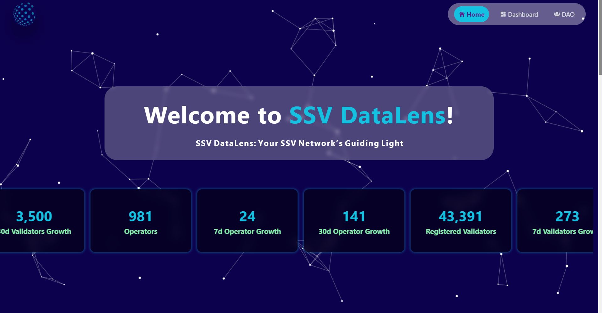 SSV DataLens banner