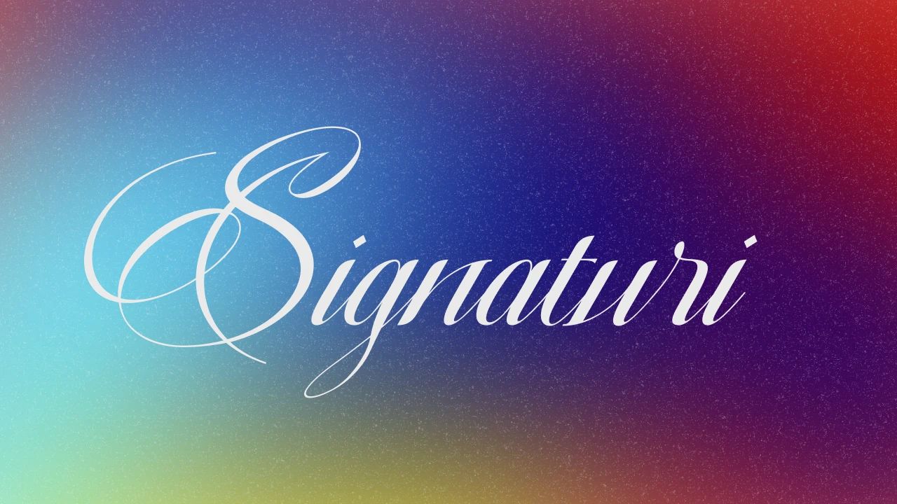 Signaturi banner