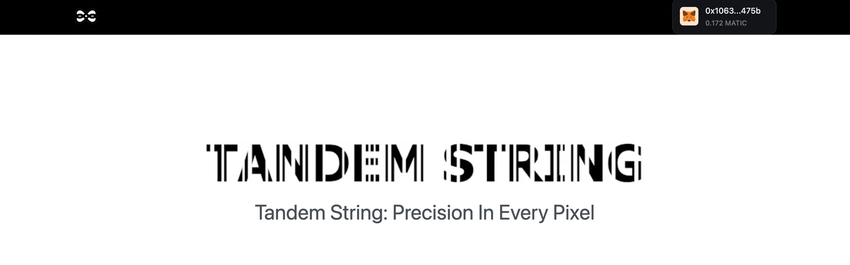 Tandem String banner