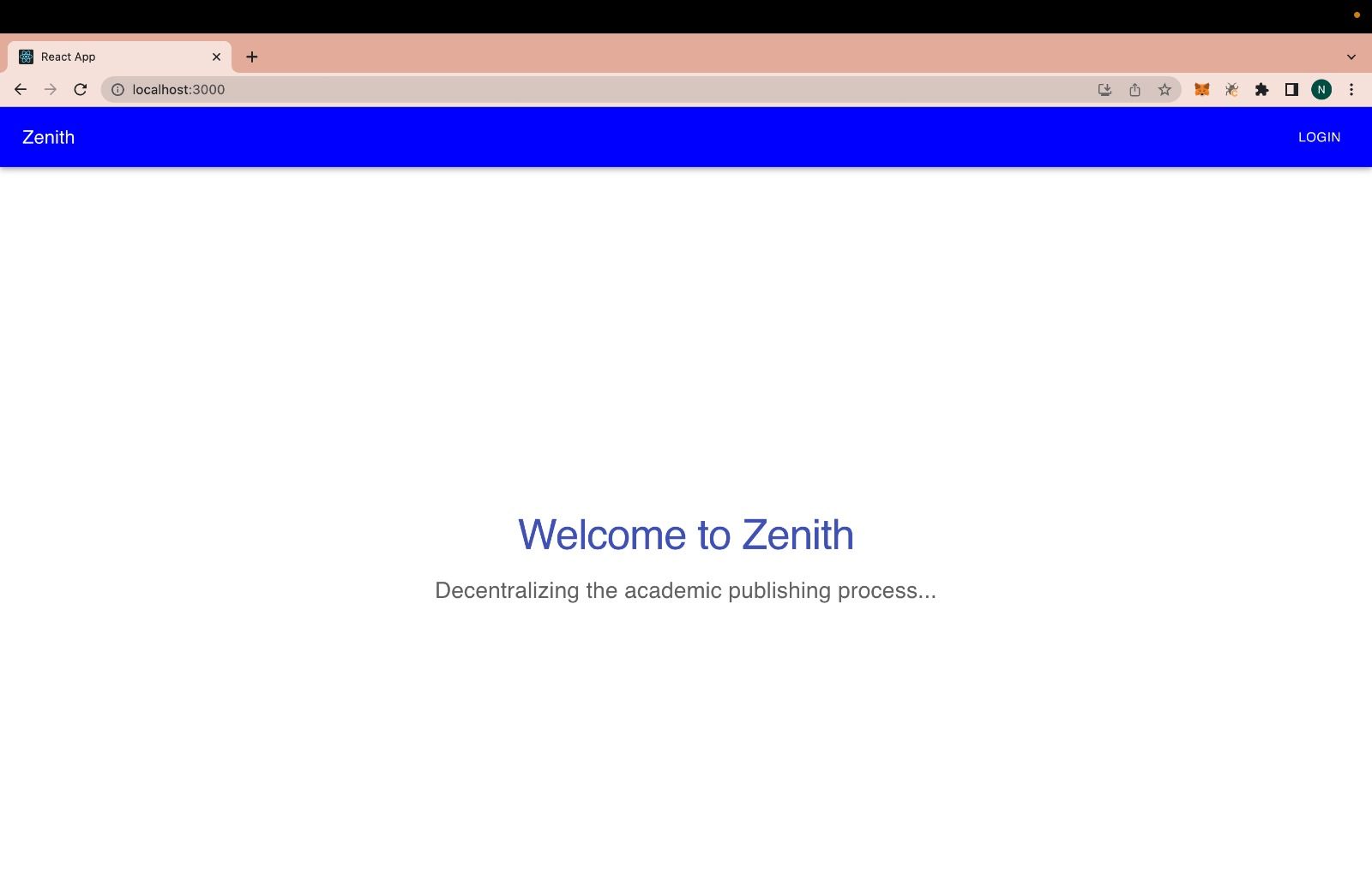 Zenith banner