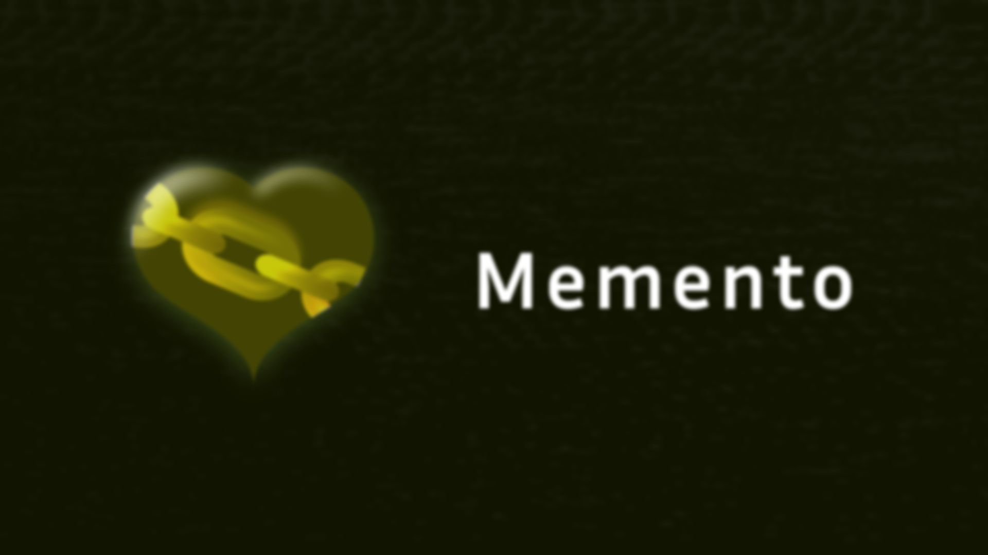 Memento banner