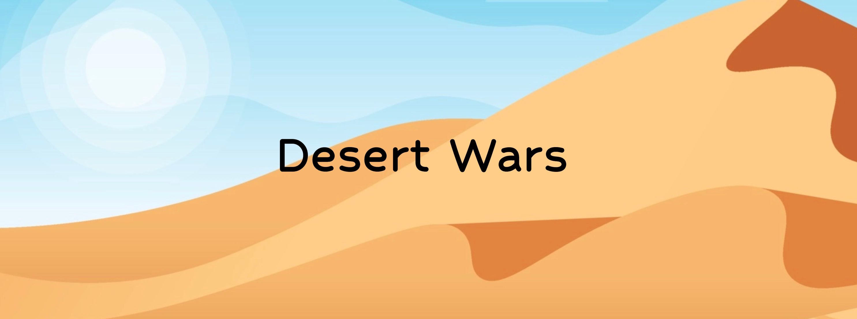 Desert Wars banner