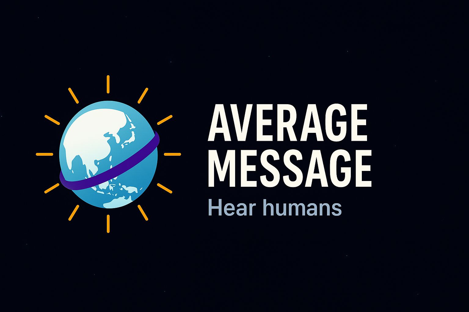 Average Message banner
