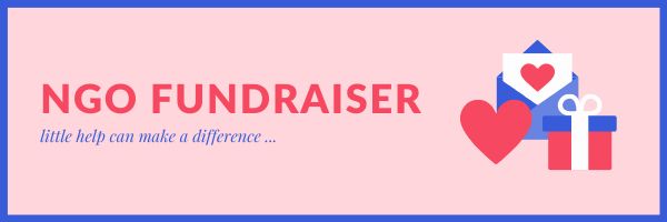 NGO Fundraiser banner