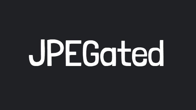 JPEGated banner