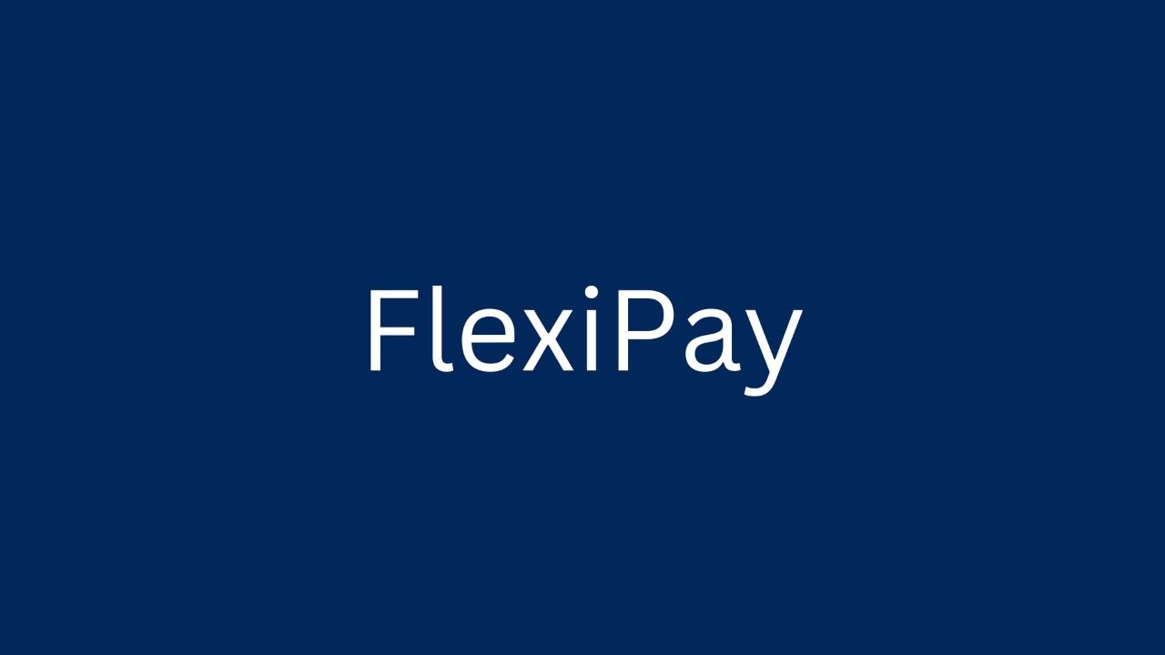 FlexiPay banner