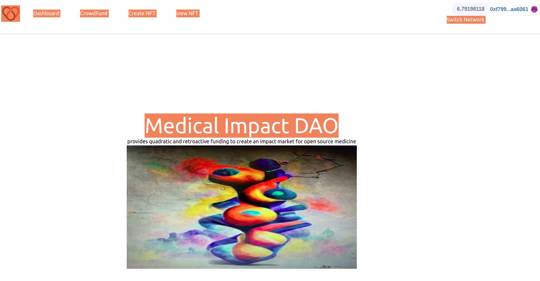 Medical Impact DAO banner