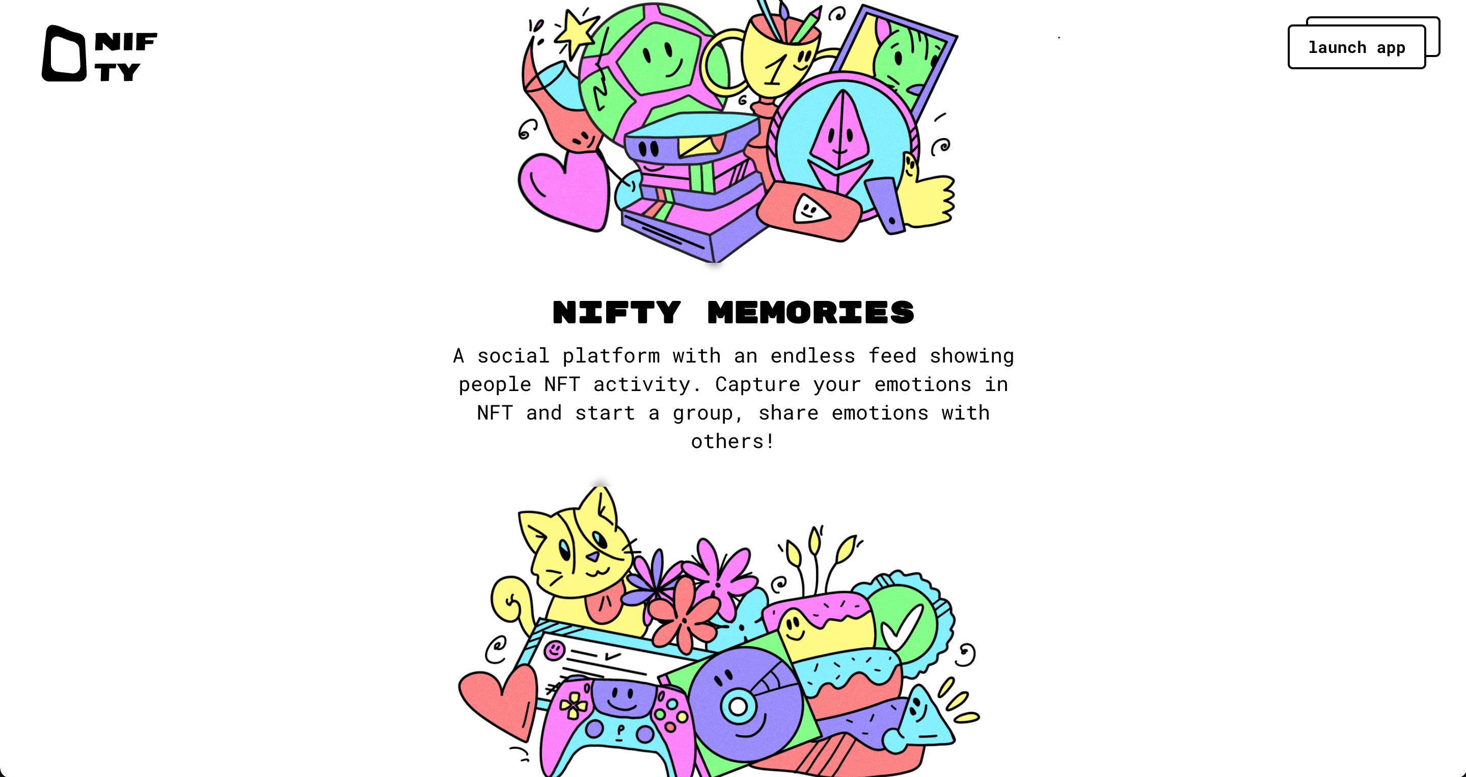 Nifty Memories banner