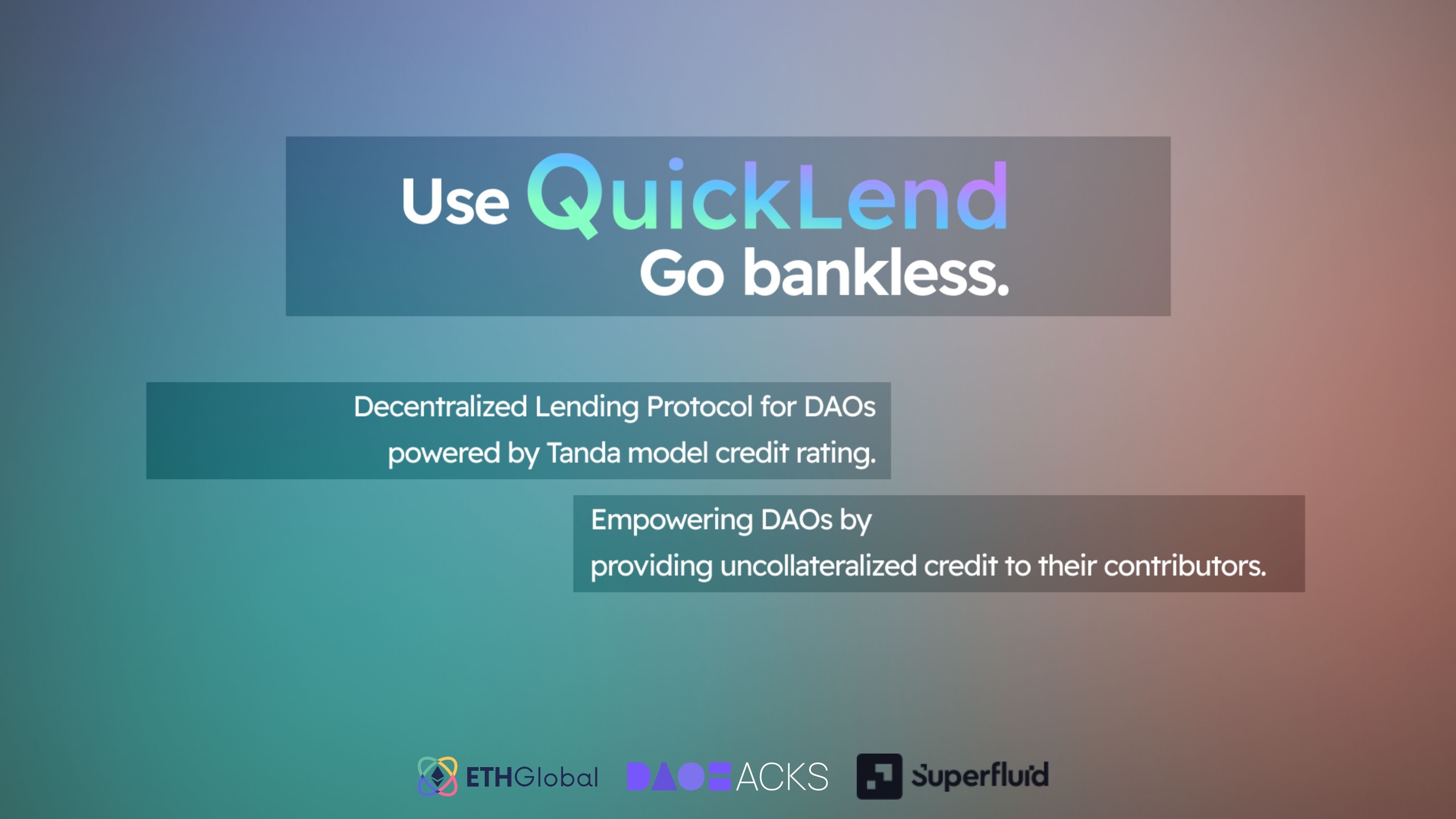 QuickLend banner