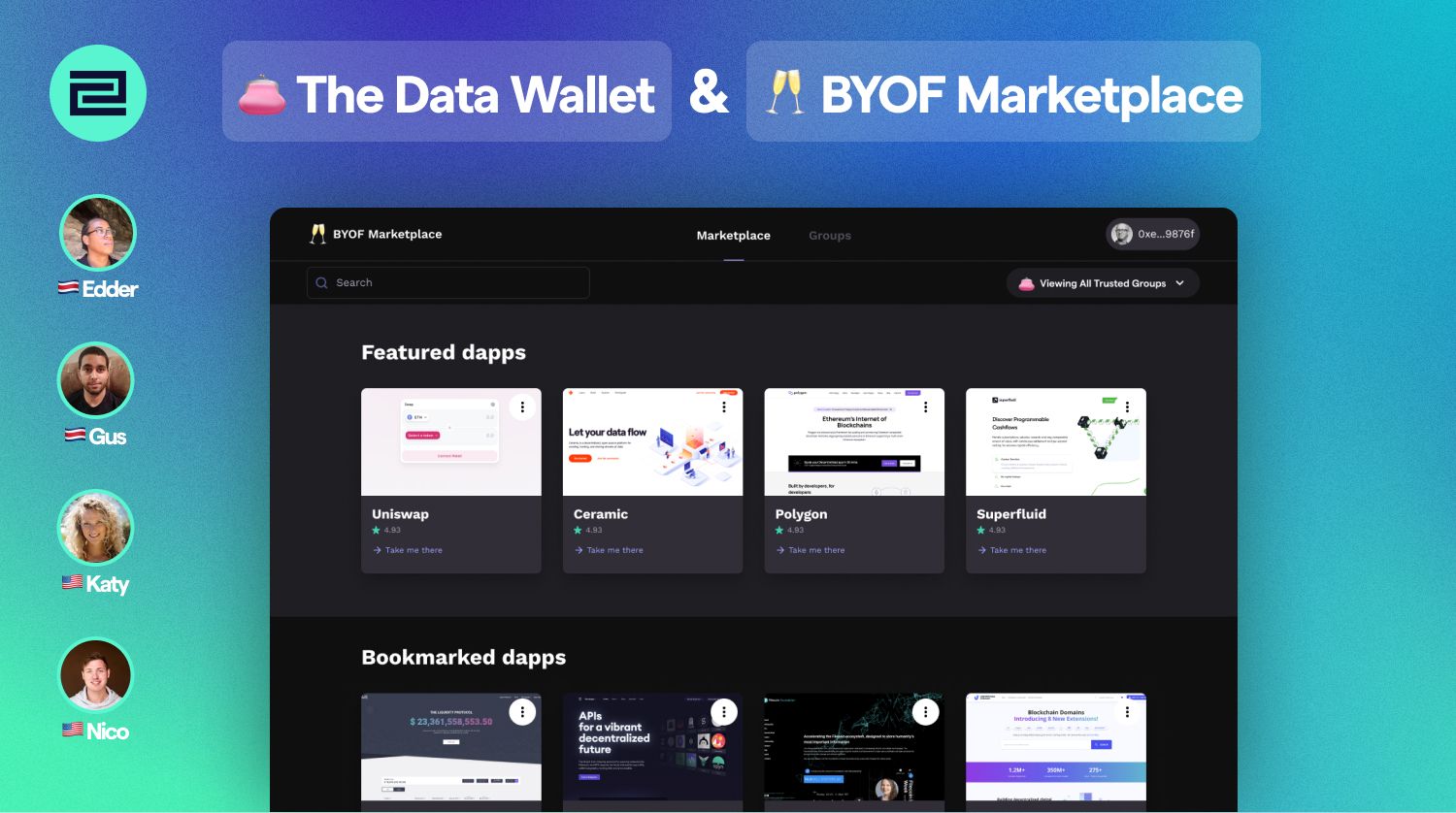 2C | The Data Wallet & BYOF Marketplace banner