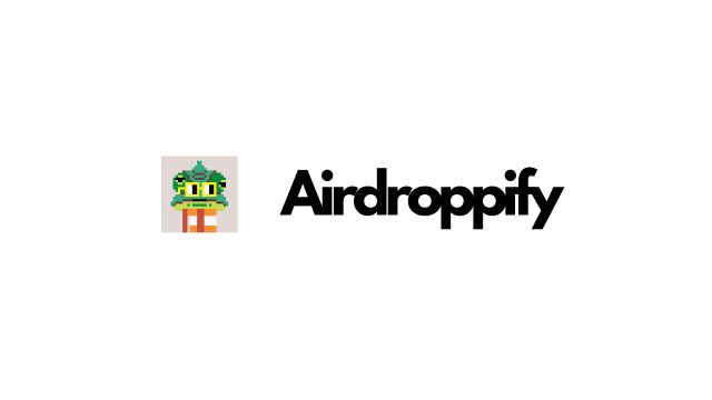 Airdroppify banner