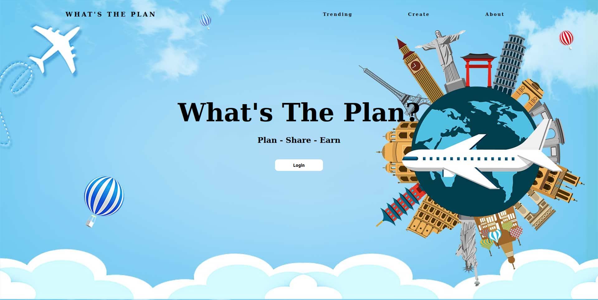 What's The Plan? banner