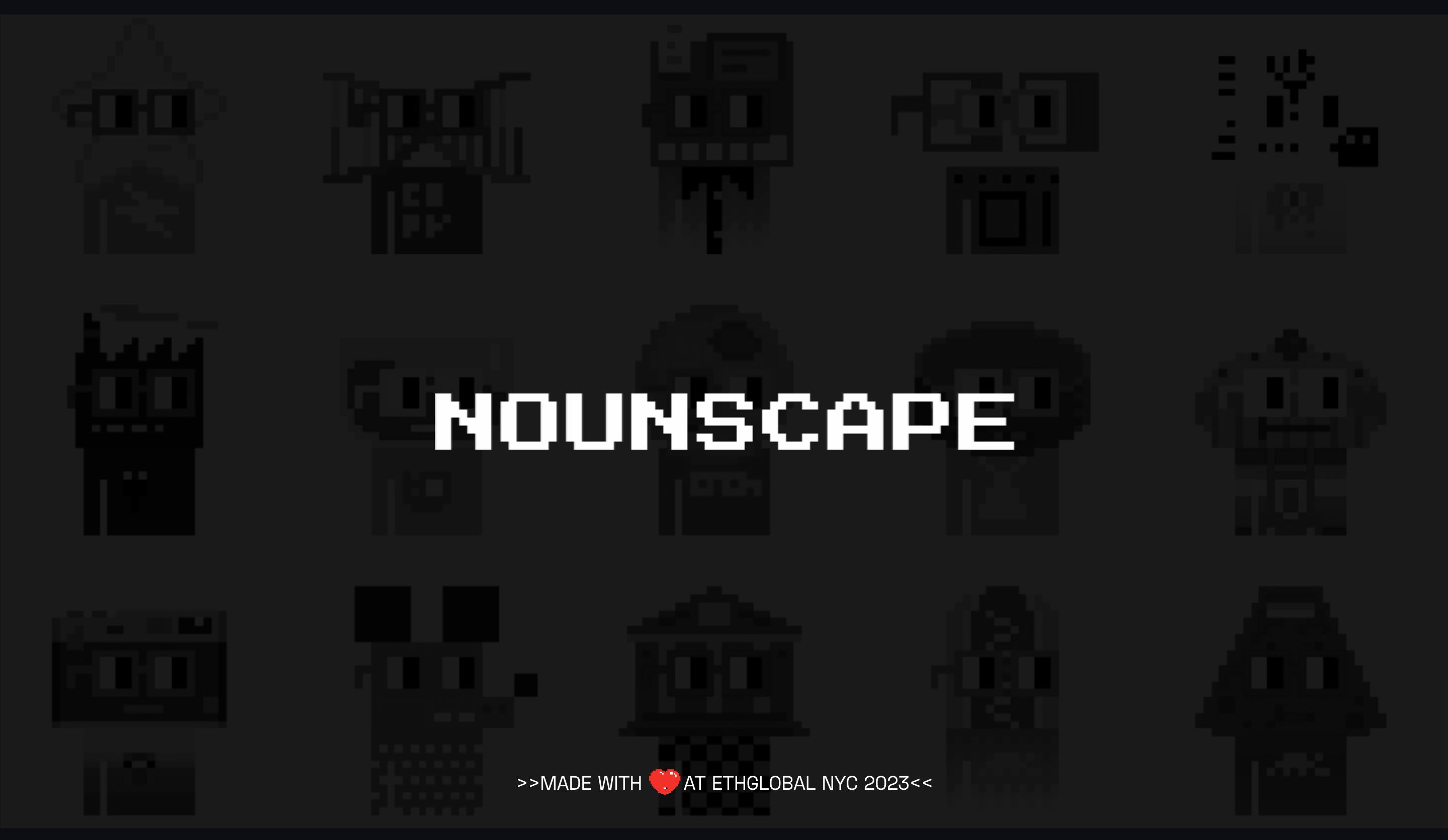 Nounscape banner