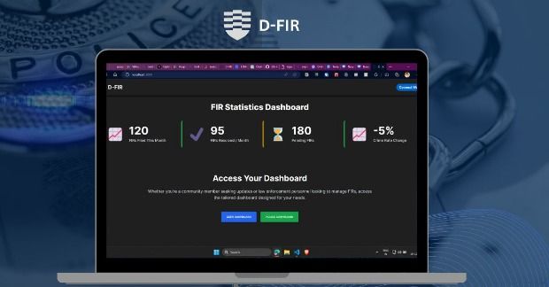 D-FIR (Decentralized First Information Report) banner