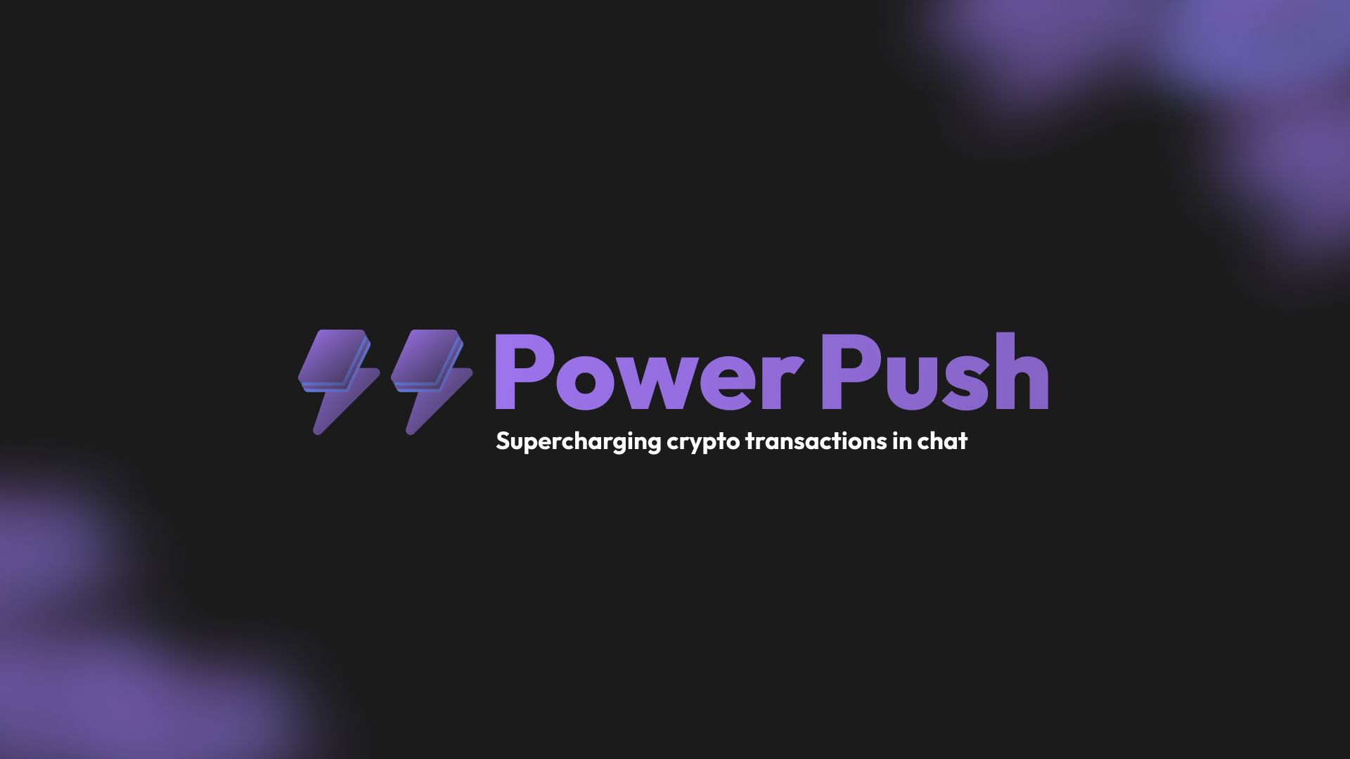 Power Push banner