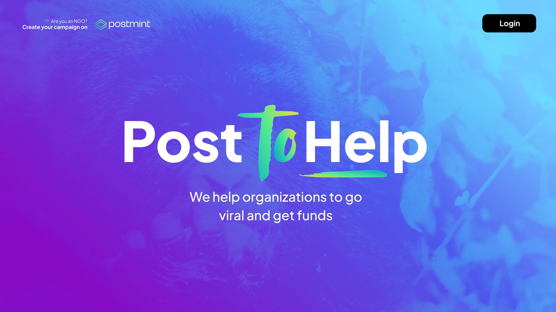 Post2Help banner