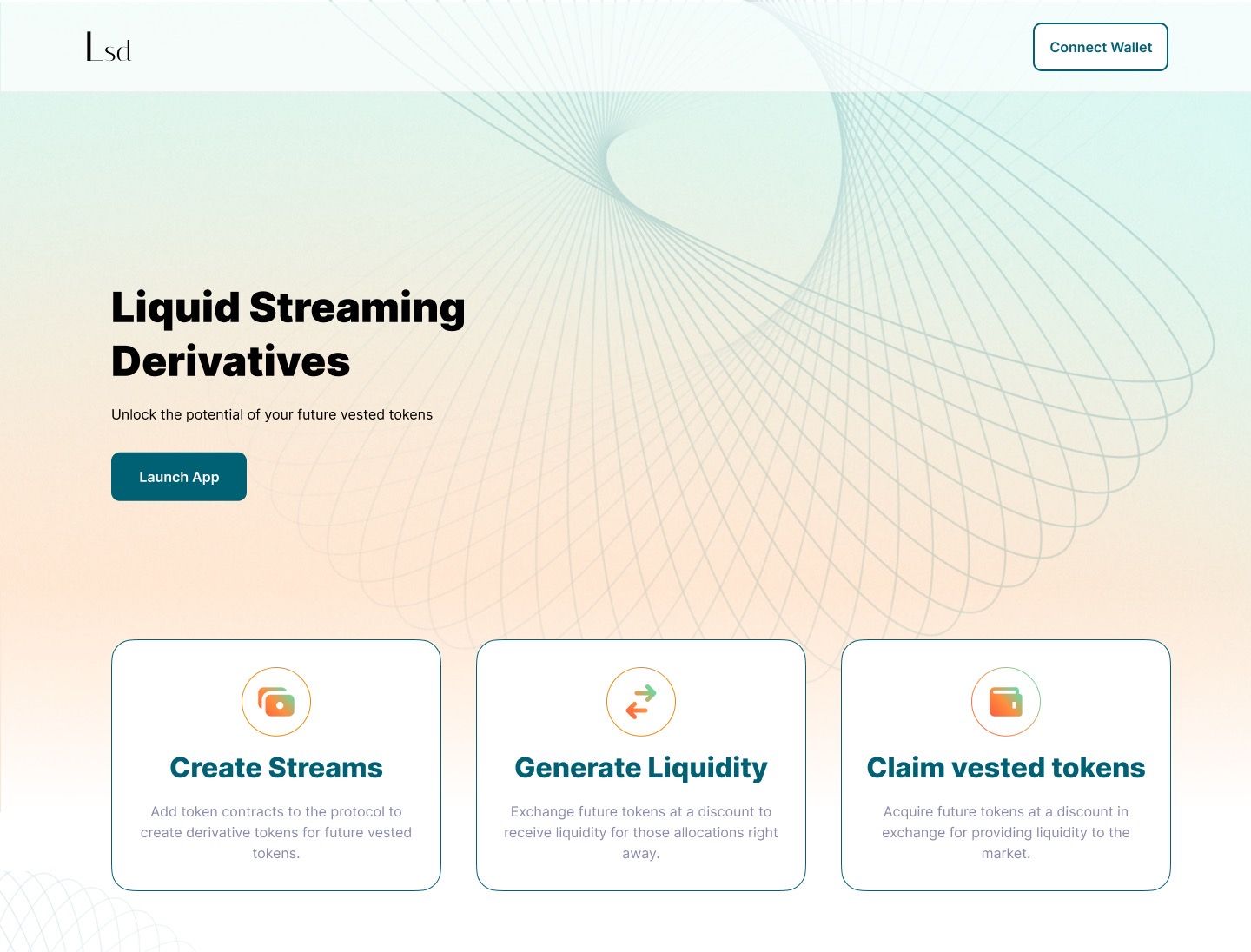 LSD (Liquid Streaming Derivatives) banner