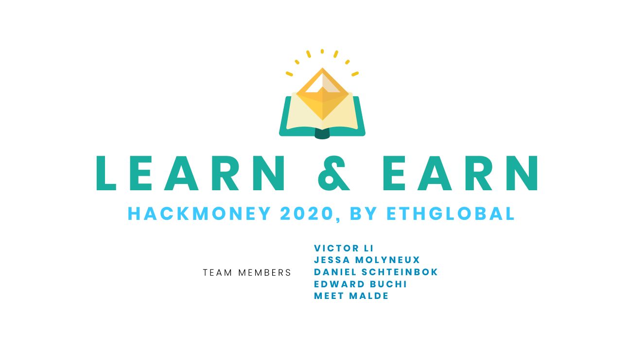 Learn & Earn banner