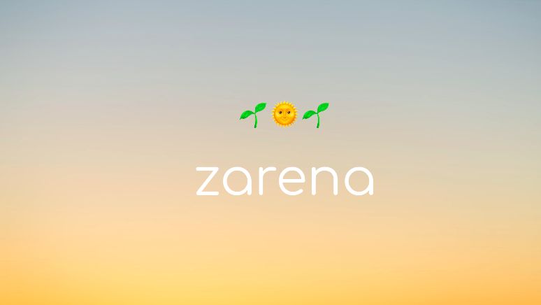 Zarena banner