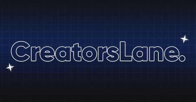 CreatorsLane. banner