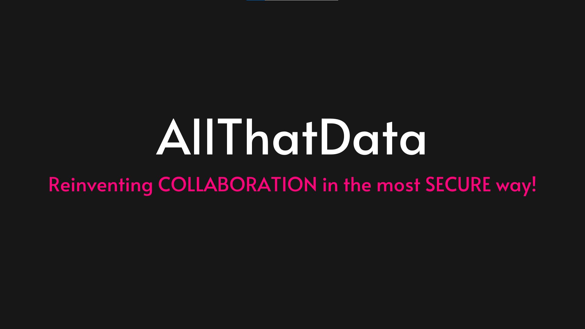 AllThatData banner