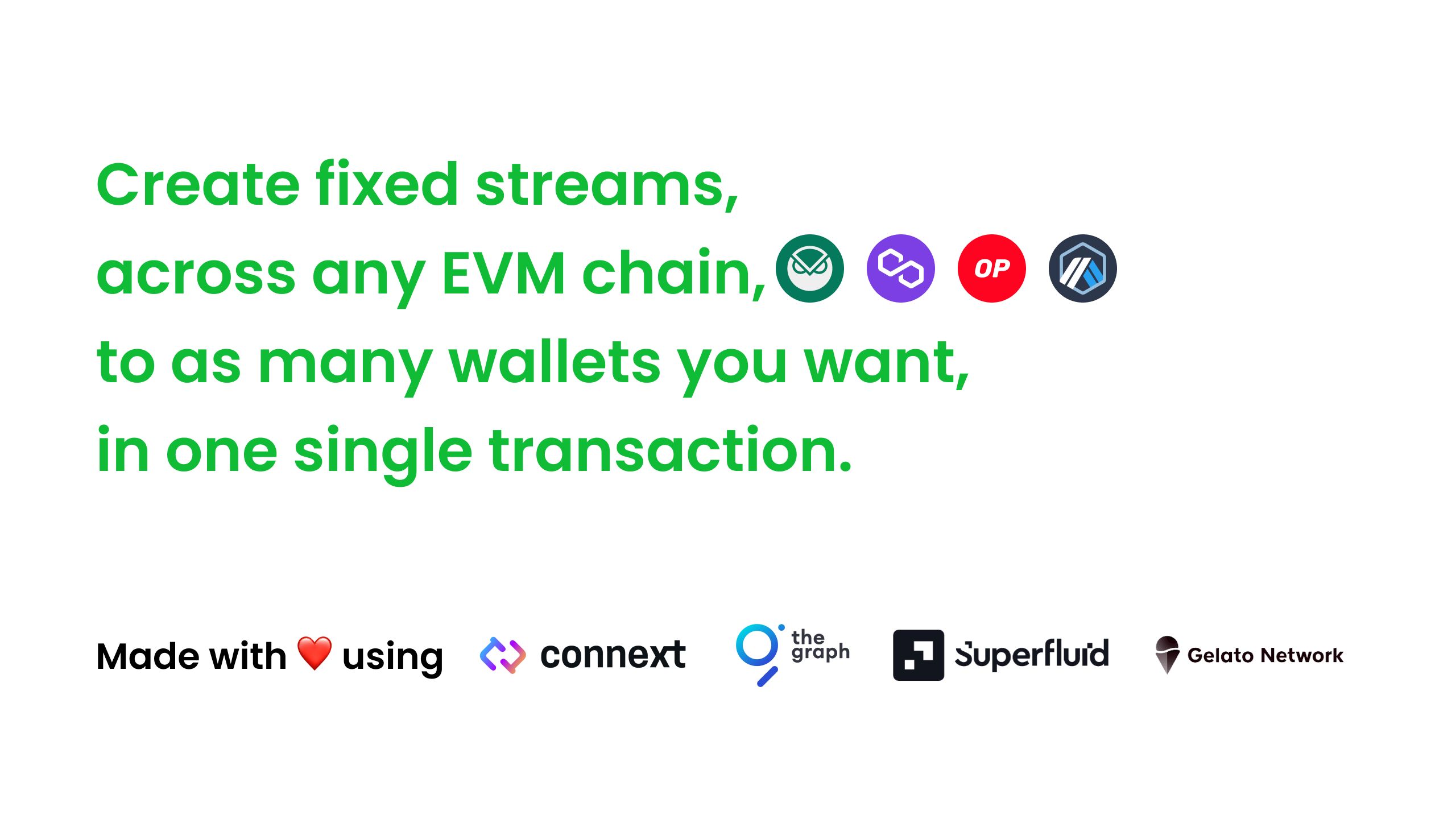 XStream Mainnet : 1 to many  banner