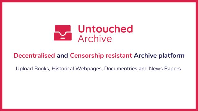 Untouched Archive banner