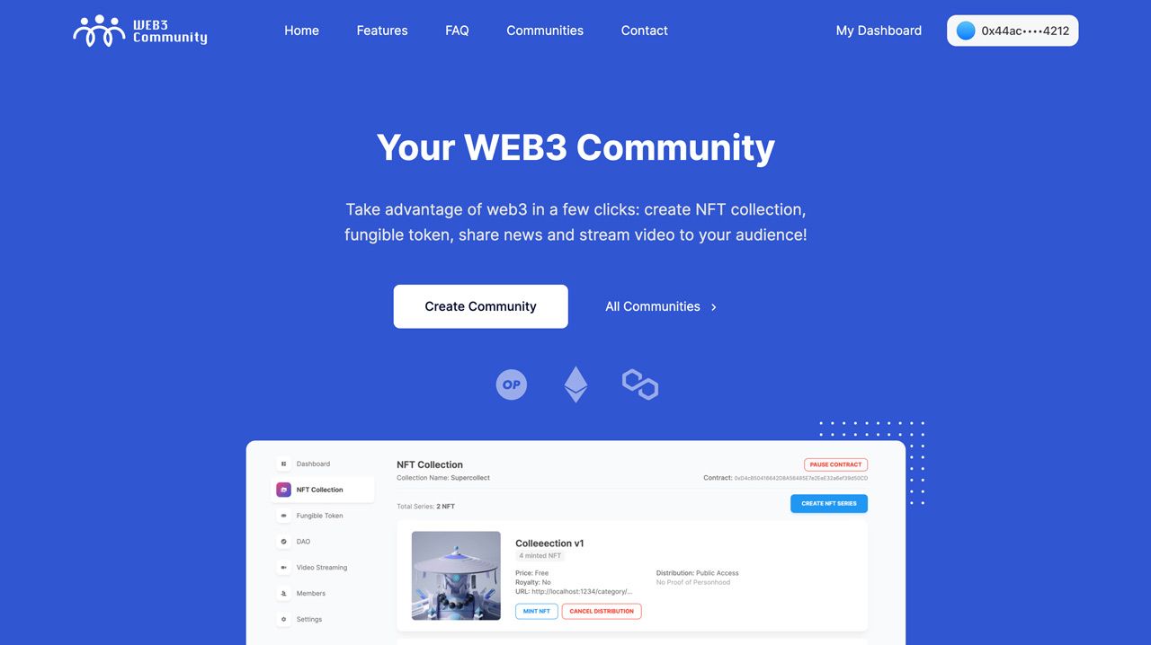 Web3 Community banner