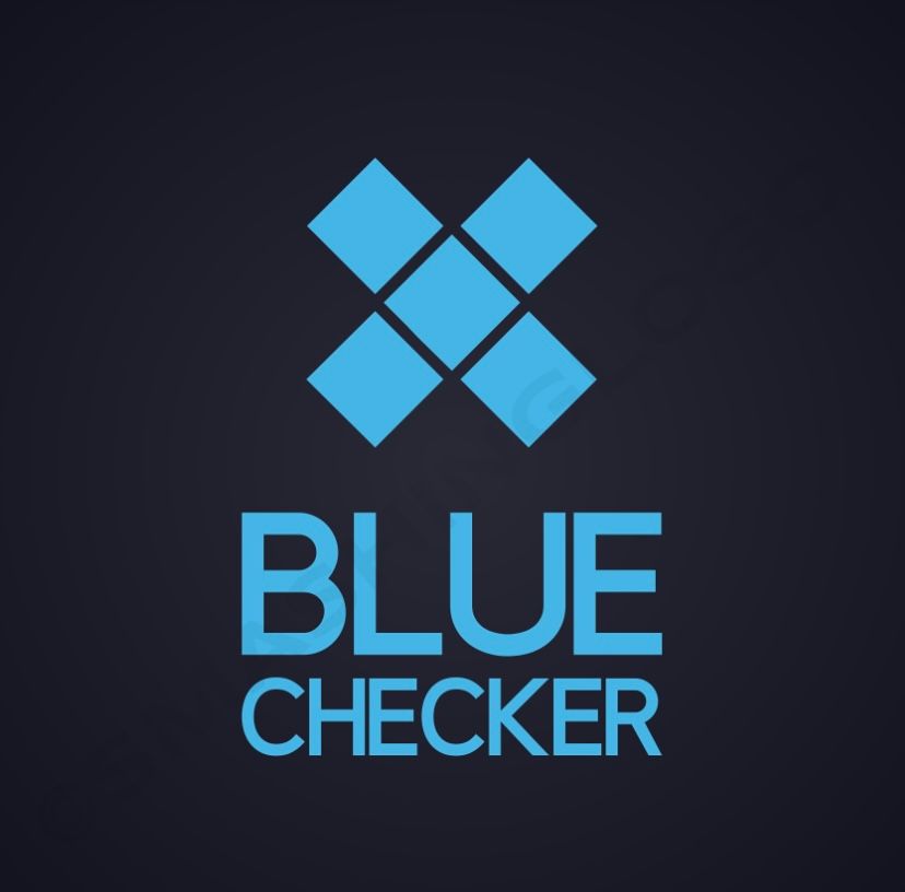 BlueChecker banner