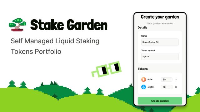 Stake Garden banner