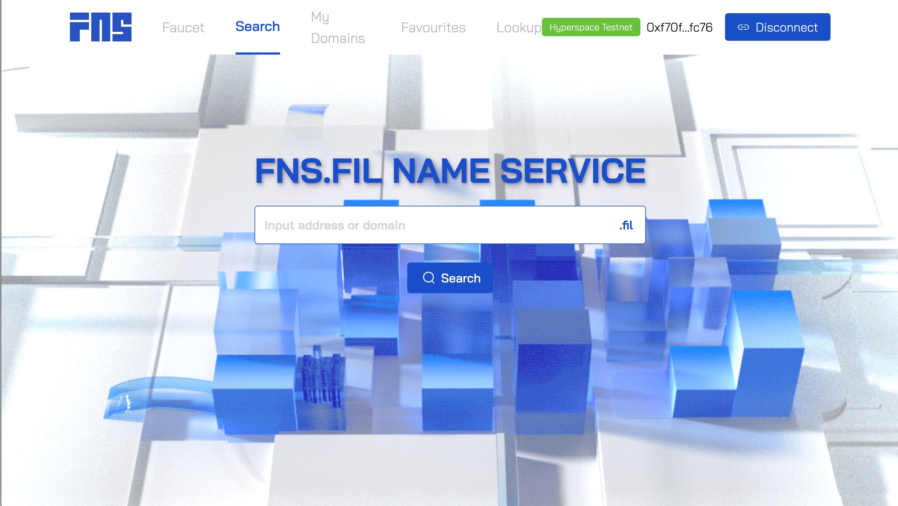 FNS Lookup: Integrated FNS in Filfox explorer banner