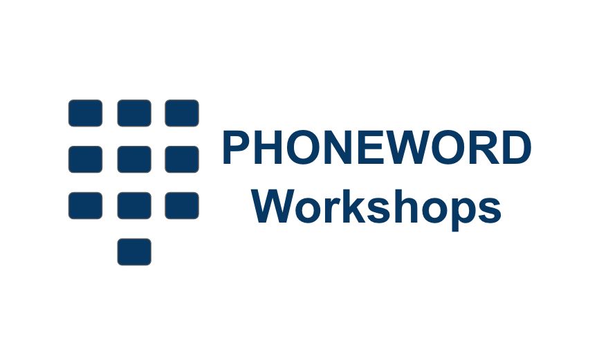 PHONEWORD Workshops banner