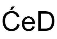 ćeD banner