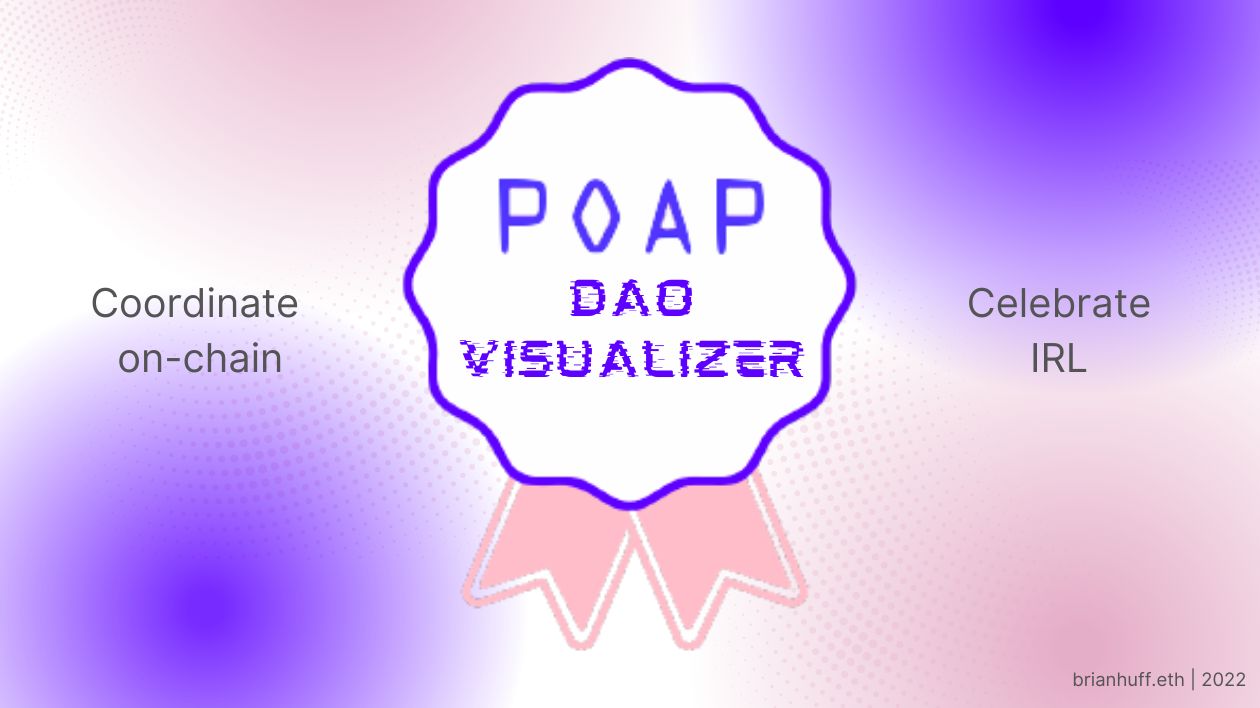 POAP DAO Visualizer banner